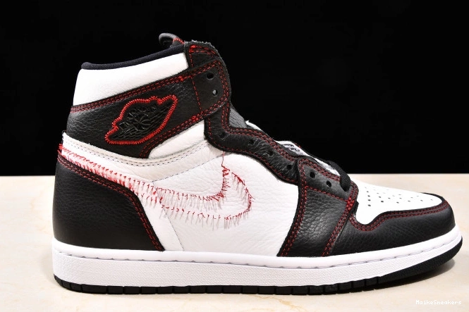 MaikeSneakers Defiant High Air Jordan 1 Yellow
